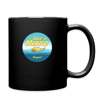 It's Gulf of Mexico stupid - floating hair - Tasse einfarbig - Schwarz - Rechts