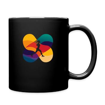 Bodybuilding Workout Fitness Training - Full Colour Mug - black - Right