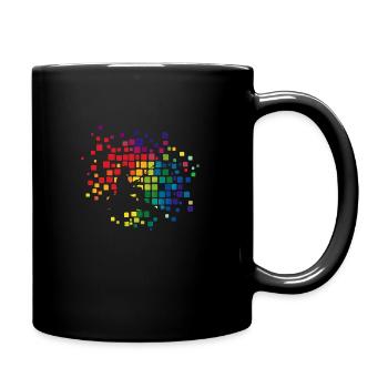 Pêche Pêcheurs à la ligne - Mug uni - noir - Droite