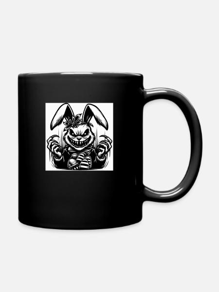 Ostern 2 - Tasse einfarbig - Schwarz