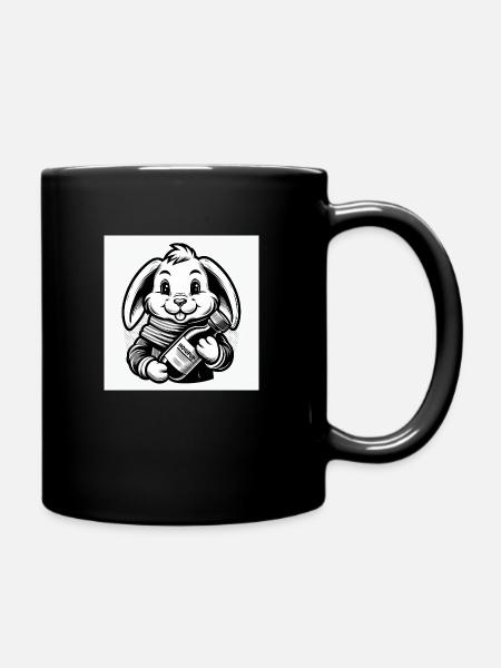 Easter 8 - Full Colour Mug - black