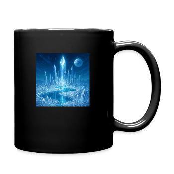 Diamond City in a Diamond World - Tasse einfarbig - Schwarz - Rechts