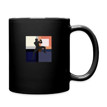 Kickboxing Fitness Technique de frappe - Mug uni - noir - Droite