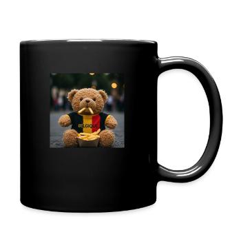 TEDDY's culinary world tour of Belgium - Full Colour Mug - black - Right