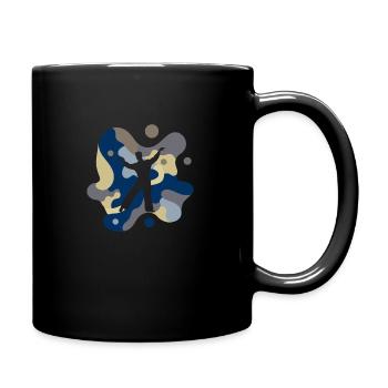 Tanzsport Modern Dance Teacher - Full Colour Mug - black - Right