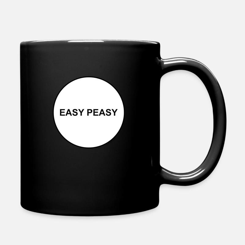 Easy Peasy - Tasse einfarbig - Schwarz