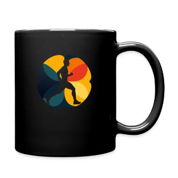 Fitness Cardio Gym - Mug uni - noir - Droite