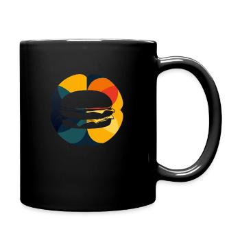 Restauration rapide BBQ - Mug uni - noir - Droite