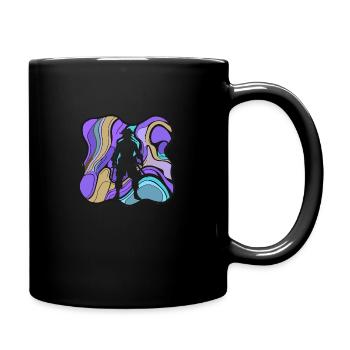 Piraten Piraterie Pirat - Tasse einfarbig - Schwarz - Rechts