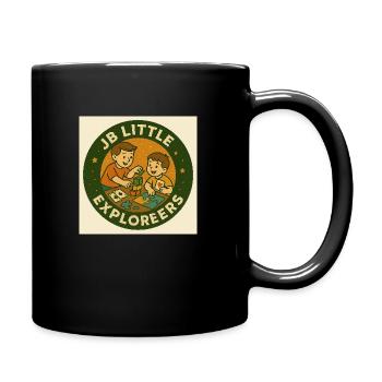 JB Little Table Game Explorers - Tasse einfarbig - Schwarz - Rechts