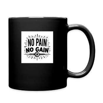 Flux Dev A highcontrast black and white motivat - Tasse einfarbig - Schwarz - Rechts