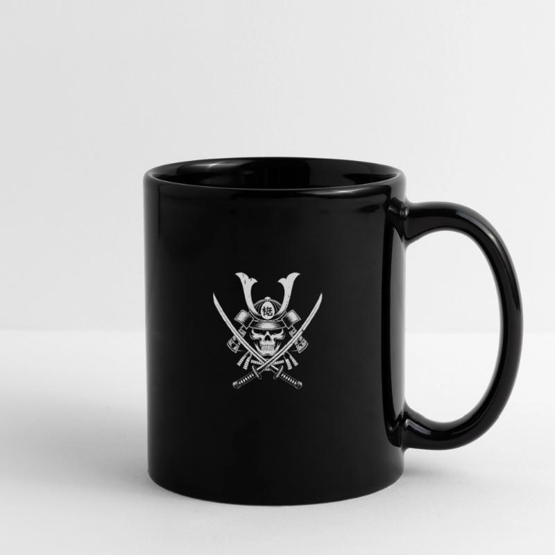 Japanischer Samurai-Krieger Tasse einfarbig