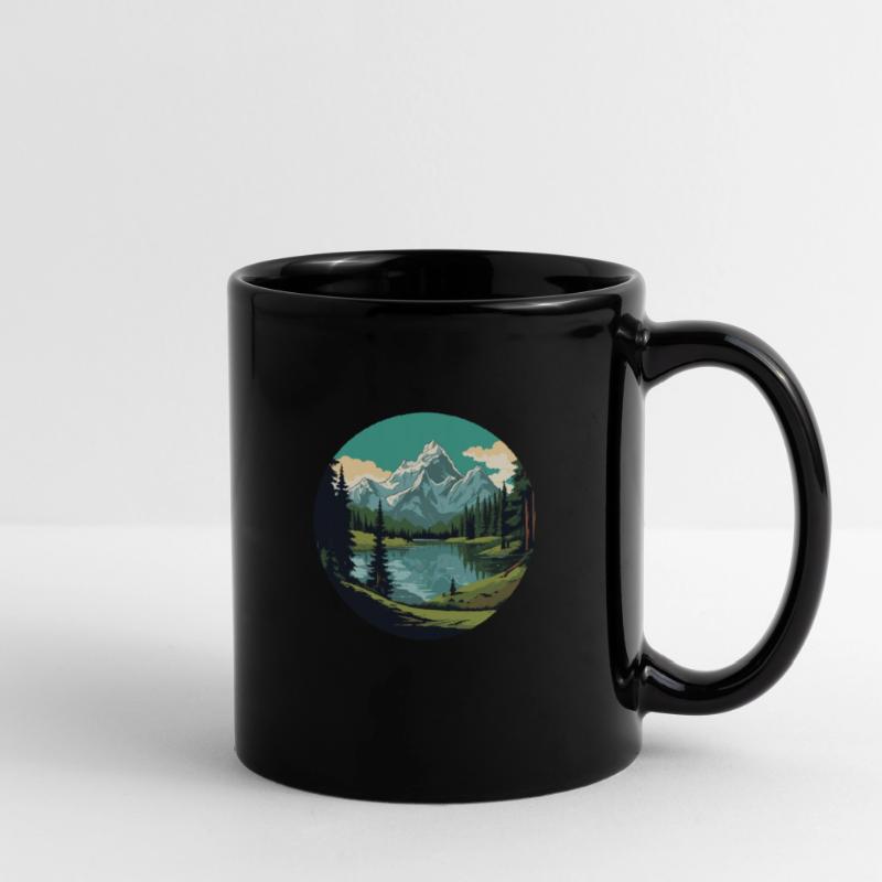 Vierwaldstättersee Tasse einfarbig