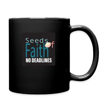 SEEDS OF FAITH - Full Colour Mug - black - Right