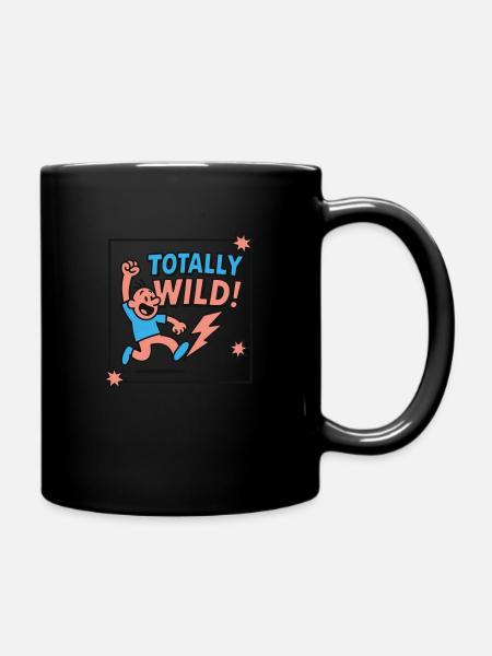 Comic Energy Explosion - Full Colour Mug - black