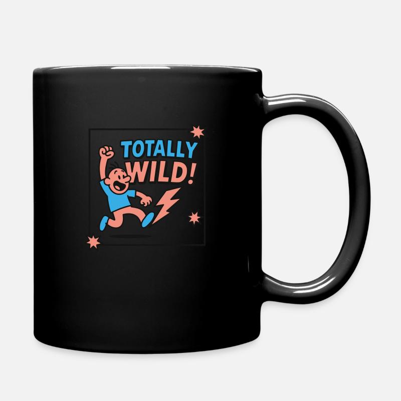 Comic Energy Explosion - Full Colour Mug - black