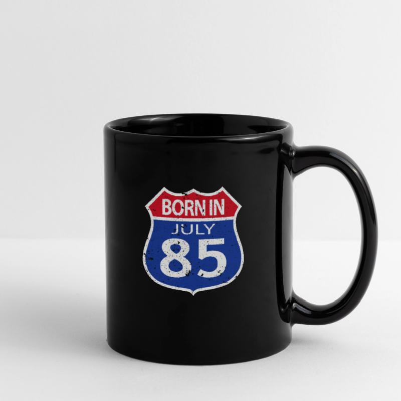 Geboren im Juli 1985 Tasse einfarbig