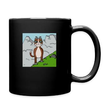 Chahu - Mug uni - noir - Droite
