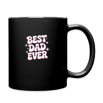 Best Dad Ever - Full Colour Mug - black - Right