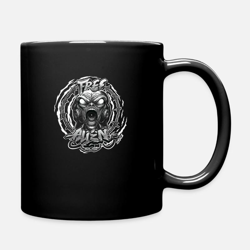 Free alien Zewa - Mug uni - noir