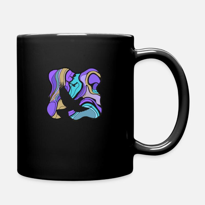 Pigeon Turtle Doves Pigeon Manure - Full Colour Mug - black
