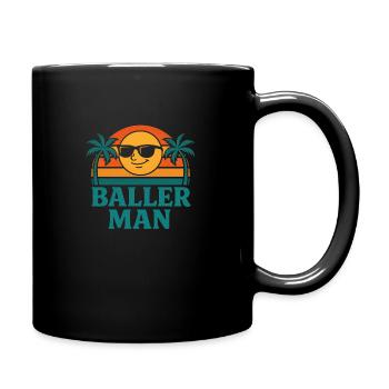 BALLERMAN - Tasse einfarbig - Schwarz - Rechts