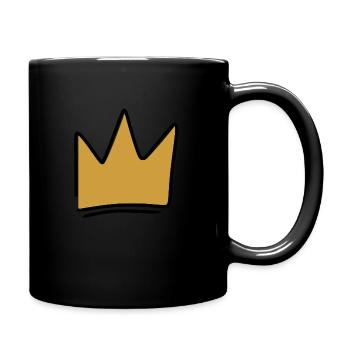 Krone3 - Full Colour Mug - black - Right