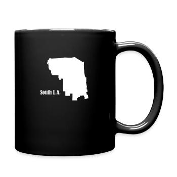 Sud de L.A. blanc - Mug uni - noir - Droite