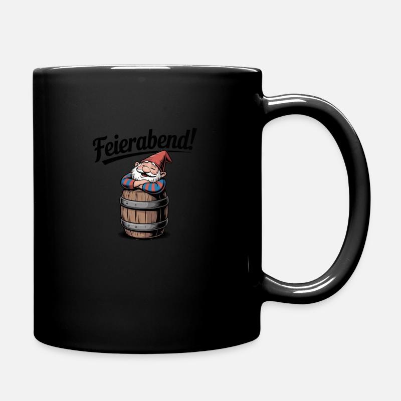 Quitting time - Full Colour Mug - black
