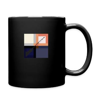 Pêche à l’aimant Pêche en lac - Mug uni - noir - Droite