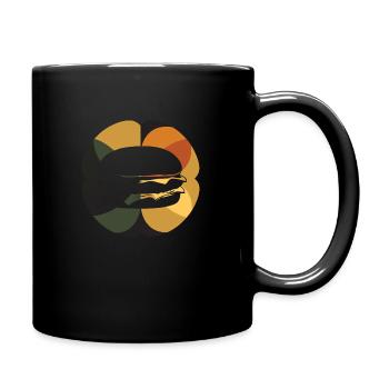 Burger Grilling Joint - Full Colour Mug - black - Right