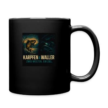 Waller & Carp - Tasse einfarbig - Schwarz - Rechts