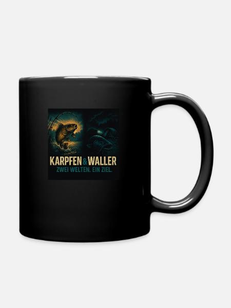 Waller & Carp - Tasse einfarbig - Schwarz