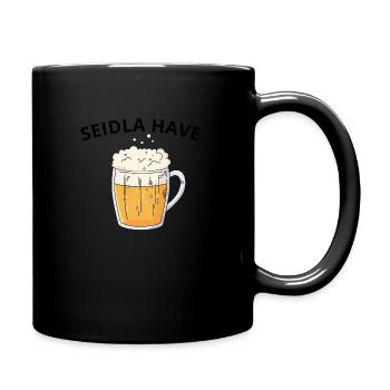 Seidla Have Tshirt - Tasse einfarbig - Schwarz - Rechts