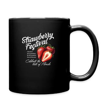 Strawberry Festival Florida - Full Colour Mug - black - Right
