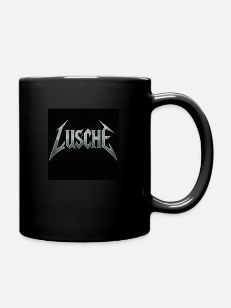 Lusche - Tasse einfarbig - Schwarz