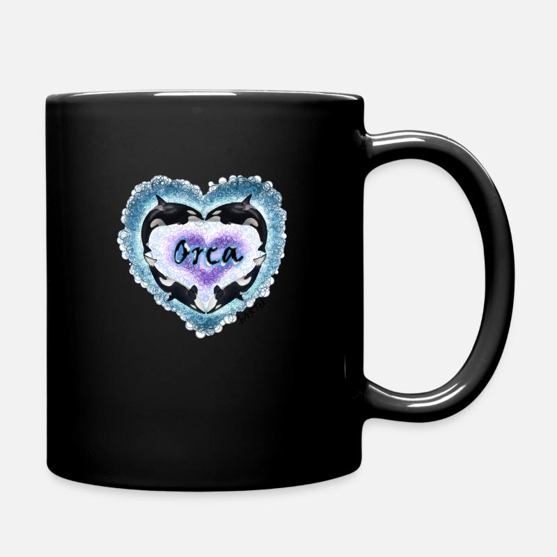 Cœur d’orque - Mug uni - noir