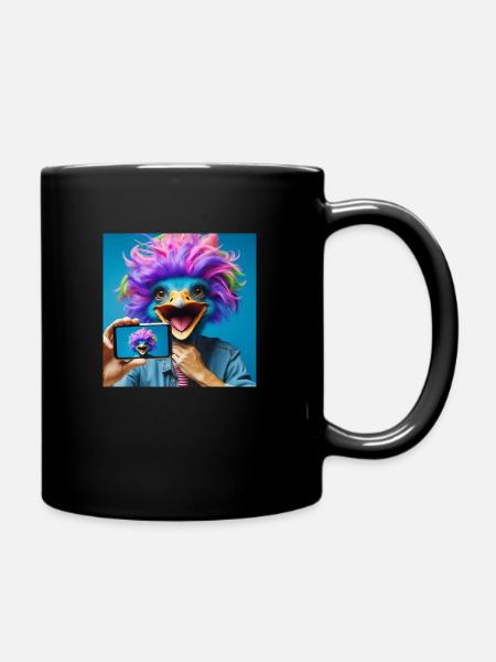 Canard amusant - Mug uni - noir