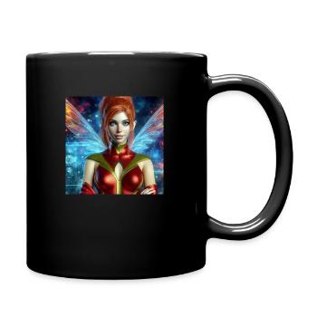 Fairy 3D - Full Colour Mug - black - Right
