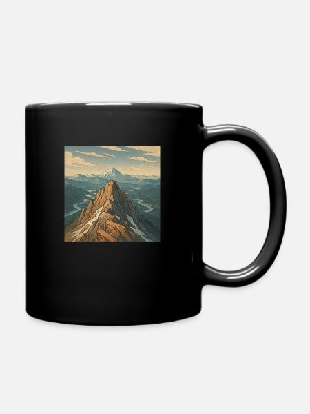 Heaven’s Edge - Full Colour Mug - black