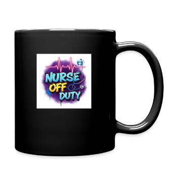 🩺 Infirmière en congé – Lieblingsschirt - Mug uni - noir - Droite