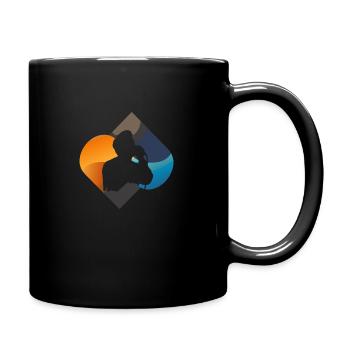 Voix vocale - Mug uni - noir - Droite