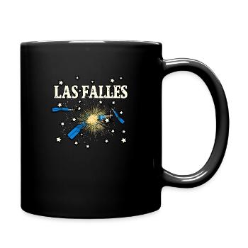 Falles Truenos - Tasse einfarbig - Schwarz - Rechts