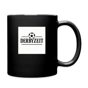 Derby! - Tasse einfarbig - Schwarz - Rechts