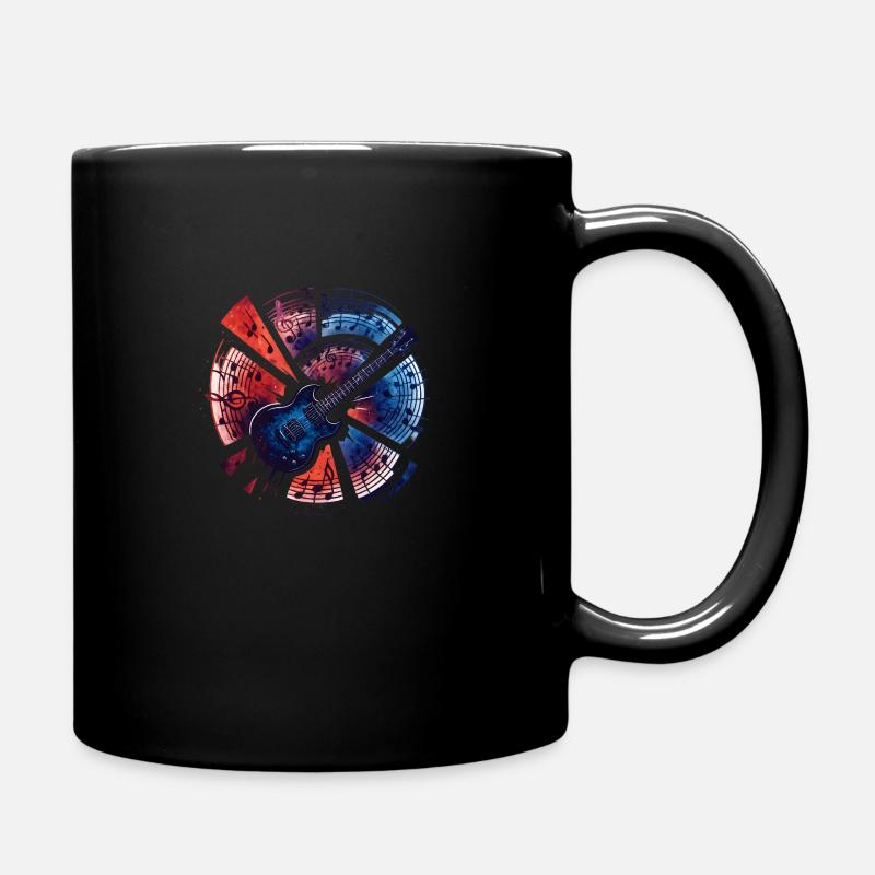 Morceaux de guitare - Mug uni - noir