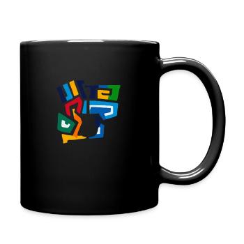 Gitarre Heavy - Tasse einfarbig - Schwarz - Rechts