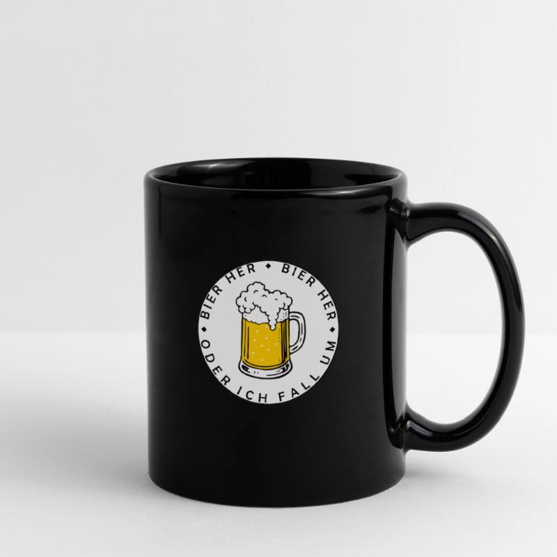 Bees here - Oder ich fall um! Full Colour Mug