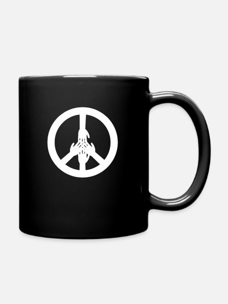 humanity - Tasse einfarbig - Schwarz