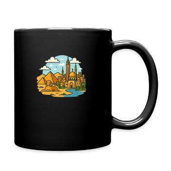 Le Caire Le Caire - Mug uni - noir - Droite
