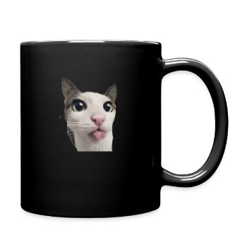 Effet de pixel Mlem - Mug uni - noir - Droite